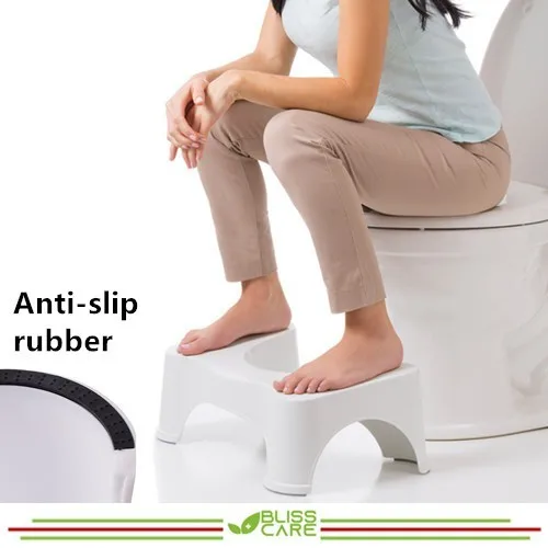 TOILET SQUATTY STEP STOOL BATHROOM POTTY SQUAT AID FOR CONSTIPATION PILES RELIEF 