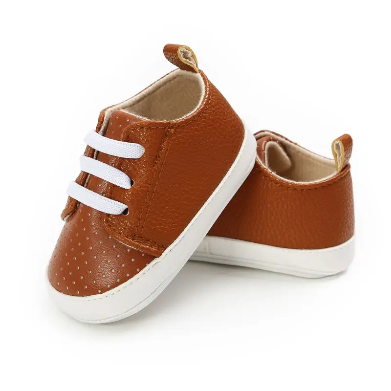 Полиуретановая детская обувь для малышей, для тех, кто только начинает ходить, обувь для малышей, для мальчиков и девочек из искусственной кожи повседневная обувь