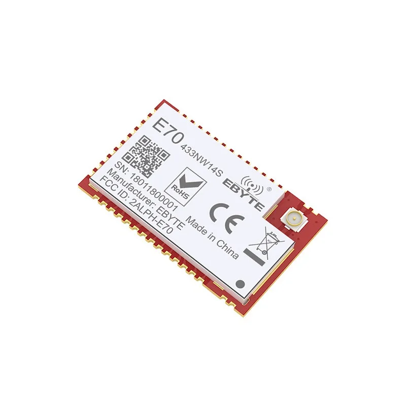 E70-433NW14S Star Networking CC1310 433 mhz SMD беспроводной приемопередатчик IoT 14dBm 433 mhz IPEX антенный передатчик и приемник