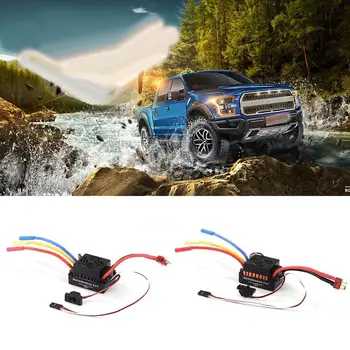

Waterproof 3650 3900KV / 3660 3300KV / 3670 2150KV Brushless Motor 60A 80A 120A Brushless ESC Combo Set for 1/8 1/10 RC Car