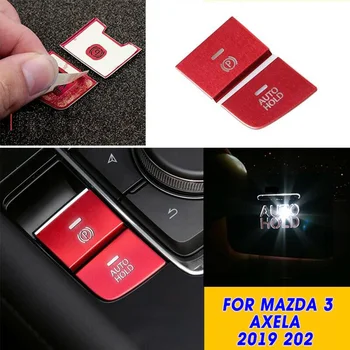 

2x Gear Accessory P-Gear Brake Holder Frame Trim Red For Mazda 3 Axela 19-10 Strict Factory Quality Control Test