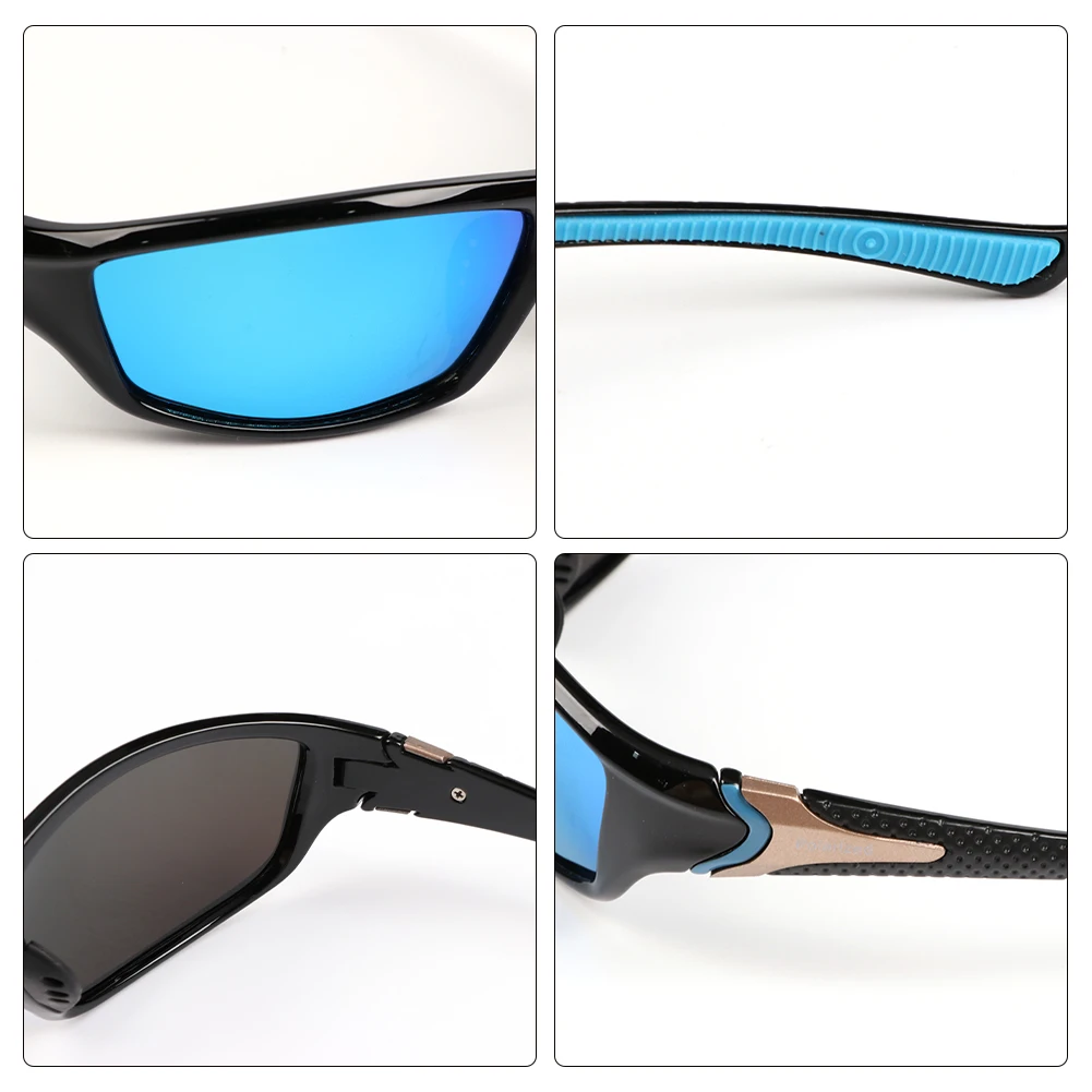 Polarized Sunglasses Men's UV Protection Fishing Classic Sun Glasses  Cycling Driving Male Sunglasses for Fishing Skating Sports