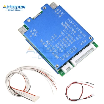 13S 14S 17S 20A 40A 48V 52V batteria al litio agli ioni di litio 18650 caricabatterie PCB BMS scheda di protezione con equilibrio per batteria Lipo