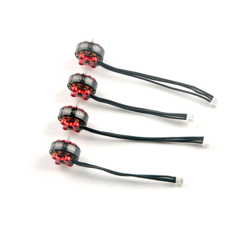 Happymodel EX1203 1203 5500KV 2 4S/6200KV 3S бесщеточный двигатель 1 5 мм вал для активного спорта HD FPV