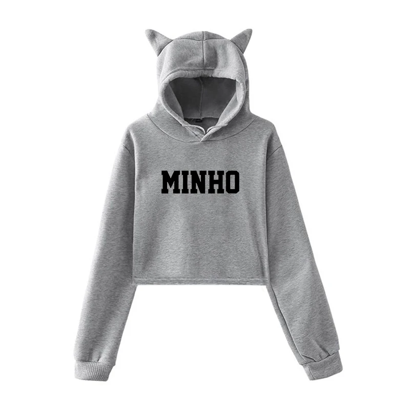 Kpop Stray Kids JISUNG MINHO худи Харадзюку толстовки женская розовая толстовка уличная одежда для девочек зимние топы с длинными рукавами