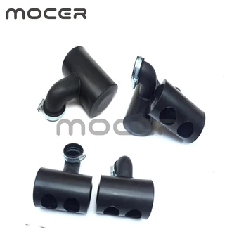 

35/38/42/45mm right angle Motorcycle Air Filter ATV Scooter Pit Bike Cleaner Intake For Honda Yamaha Black