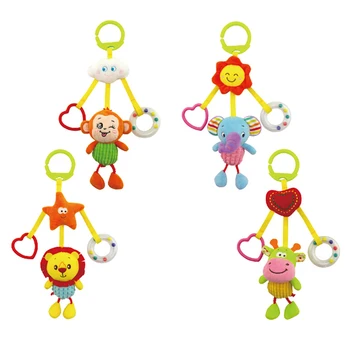 

Cute Comfort Bed Bell Baby Toys 0-12 Months Toys For Kids Good Quality Crib Hanging Toy 0-1 Bedside Car Hanging Newborn Toy