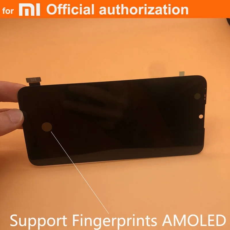 Отпечатки пальцев Новый OEM AMOLED ЖК дисплей Запчасти для Xiaomi Mi A3 cc9e сенсорный экран