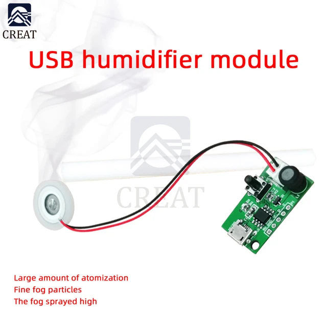 Micro Humidificateur USB Spray Tech Kit DIY, Brumisateur et Pilote, Circuit  Imprimé, Brumisateur, Atomisation, Film, Atomiseur, Feuille - AliExpress