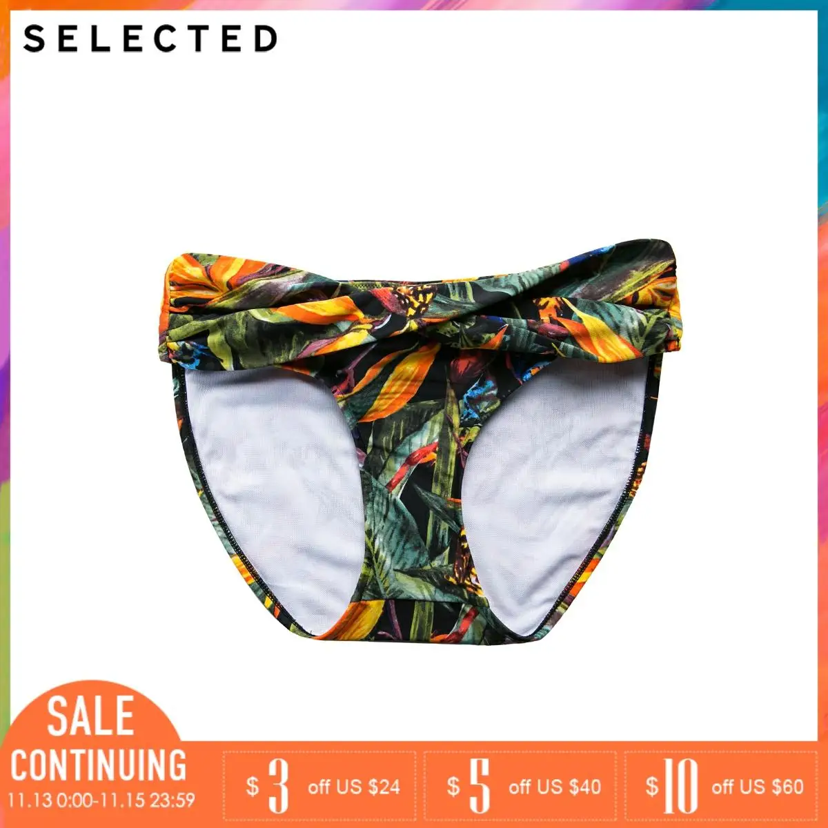 Выбранный бренд Новый эластичный нейлон смешанная ткань Тропический Принт