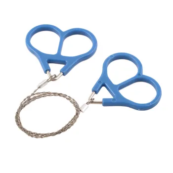 

OUTAD Emergency Survival Gear Outdoor Plastic Steel Wire Saw Ring Scroll Travel Camping Hiking Hunting Climbing Survival Tool