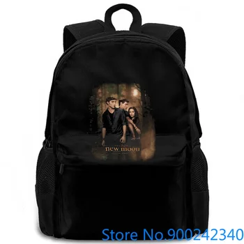 

The Twilight Saga New Moon One Sheet Black New Official Slim Fit women men backpack laptop travel school adult student