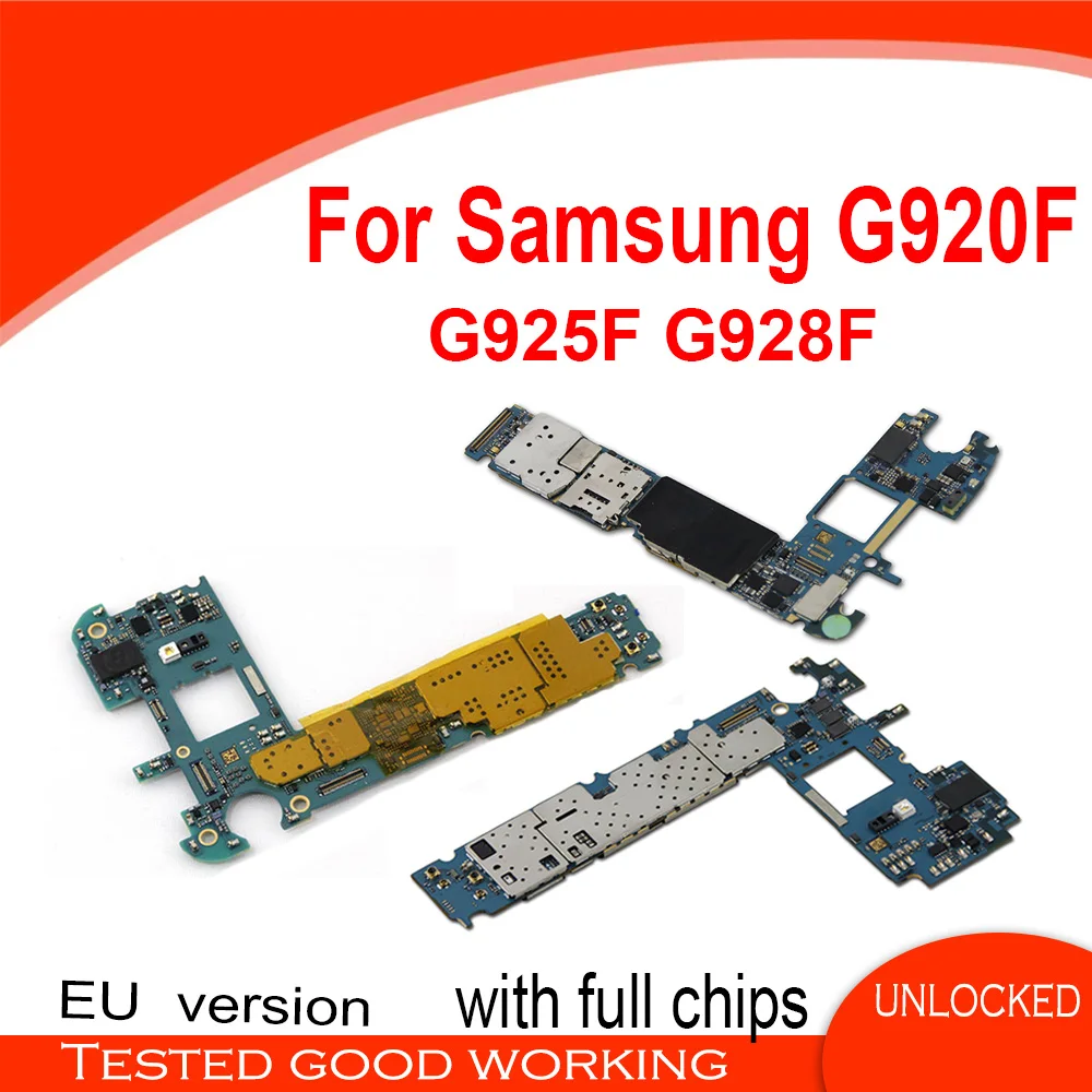 32 ГБ/64 Гб/128 ГБ для материнской платы Samsung galaxy S6 G920F edge G925F материнская плата + G928F и