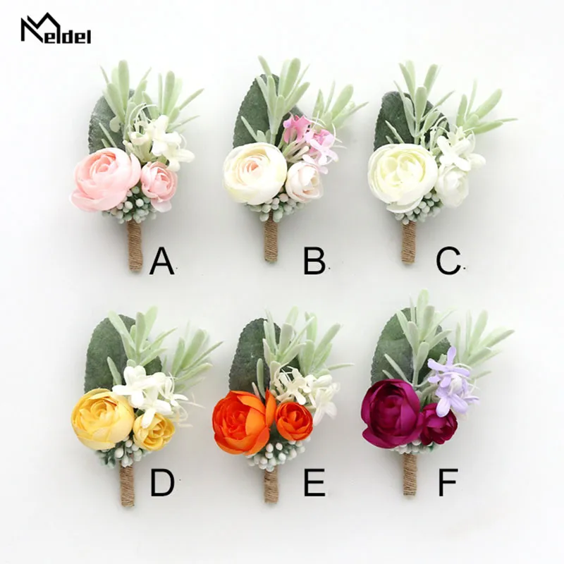 wedding accessories wrist corsage bracelet  boutonniere  (3)