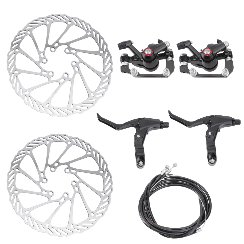 Adjustable Bike Disc Brake Rear Disc Rotor Brake Crank and Brake Cable