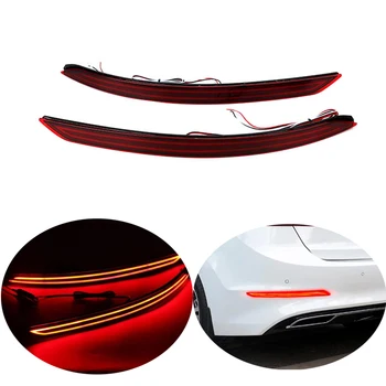 

For Hyundai Elantra 2017 2018 Car Rear Bumper Reflector Red Brake Stop Lights LED Waring Light