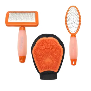 

Cleaning Brush Pet Cleaning Brush Dog Bathing Massage Brush Dog Hair Removal Grooming Silicone Comb Pet Cleaning Kit Pet