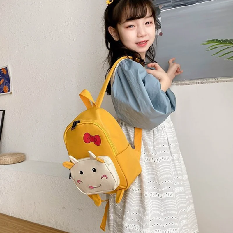 Kids Anime Backpack for Children Cute Animal School Bag Shoulders New Baby In Kindergarten Cute Cartoon Boys Girls Gift
