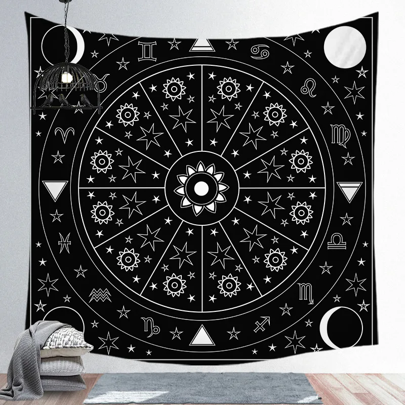 

Star Abstract Universe Tapestries Household Adornment Wall Paper Wall Adornment Bedroom Festival Decoration Psychedelic Tapestry