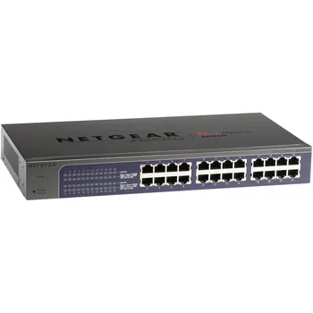 

Netgear JGS524E, Unmanaged, L2, Gigabit Ethernet (10/100/1000), Rack mounting