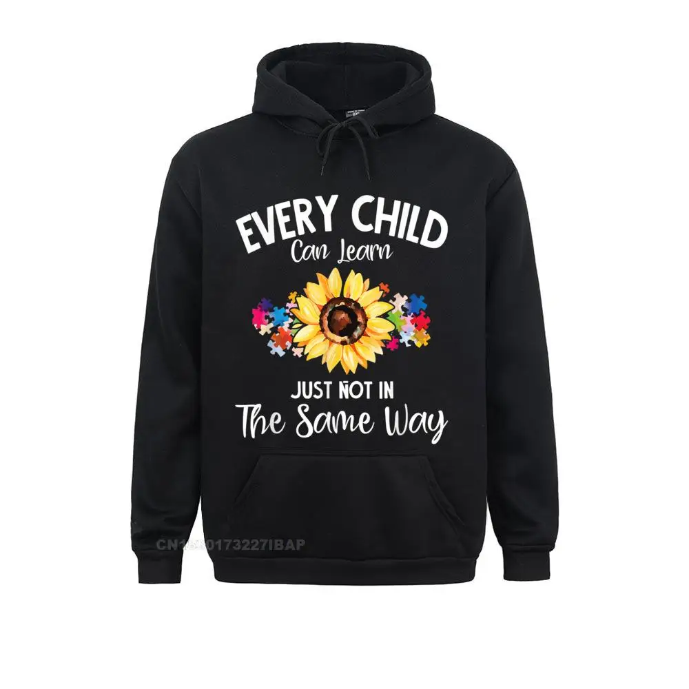 

Special Education Teacher Gift Every Child Learns Special Ed Mens Hoodies Printed Sweatshirts Leisure Clothes New Design