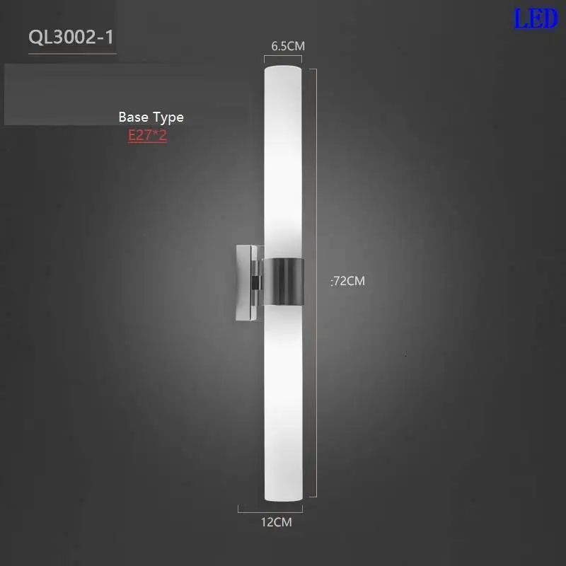 Lamba Coiffeuse Avec Miroir Mirror Luminaria De Parede Wandlampen Cama светильник для дома Aplique Luz Pared настенный светильник для спальни