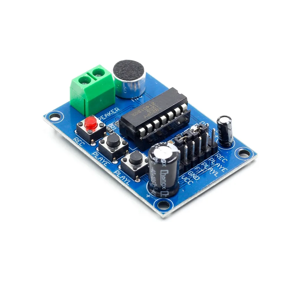 ISD1820 модуль записи и воспроизведения звука/голоса