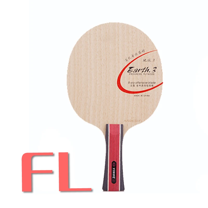 FL long handle Галактика Млечный Путь Yinhe E3 earth3 E-3 5 Progress Playwood OFF настольный теннис лезвие для ракетки для пинг-понга - Цвет: FL long handle