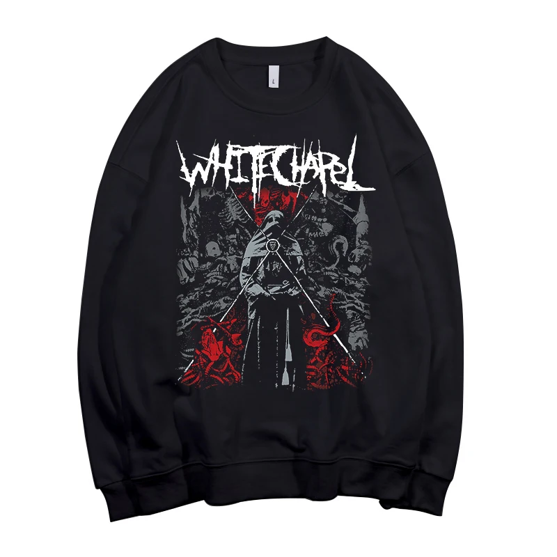 6 Desain Whitechapel Deathcore Pollover 