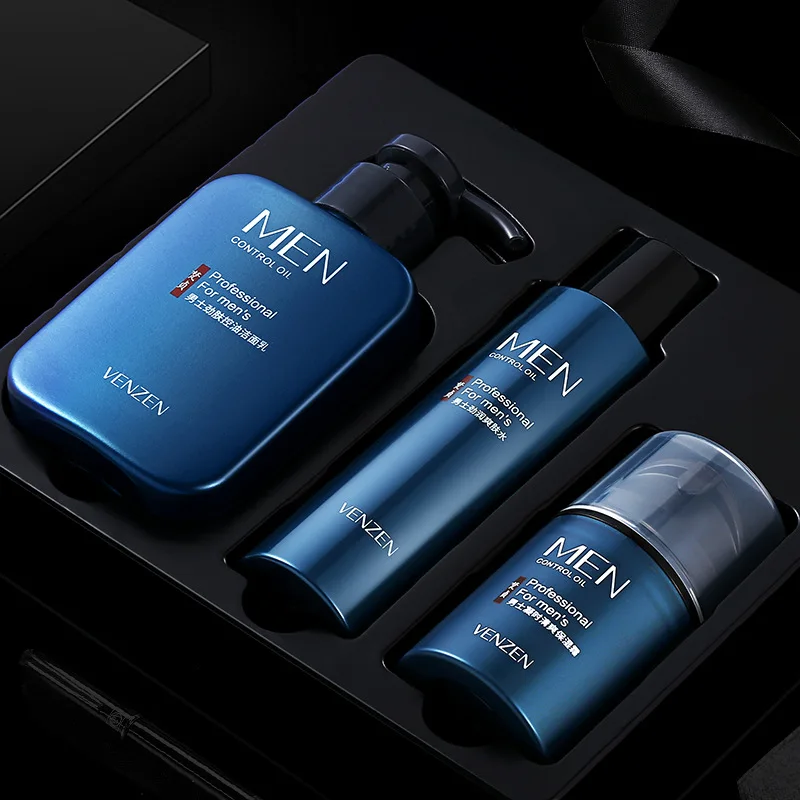 

Fan zhen Men Jin Skin Refreshing Three-piece Set Water Moisturizing Facial Care Rejuvenation Mild Skin Care Product Set