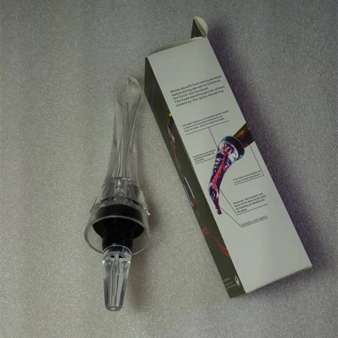 10 шт. высокое качество быстрый аэрирование Pourer Magic графин винные аксессуары популярные Olecranon бутылки выливной носик с коробкой для подарка