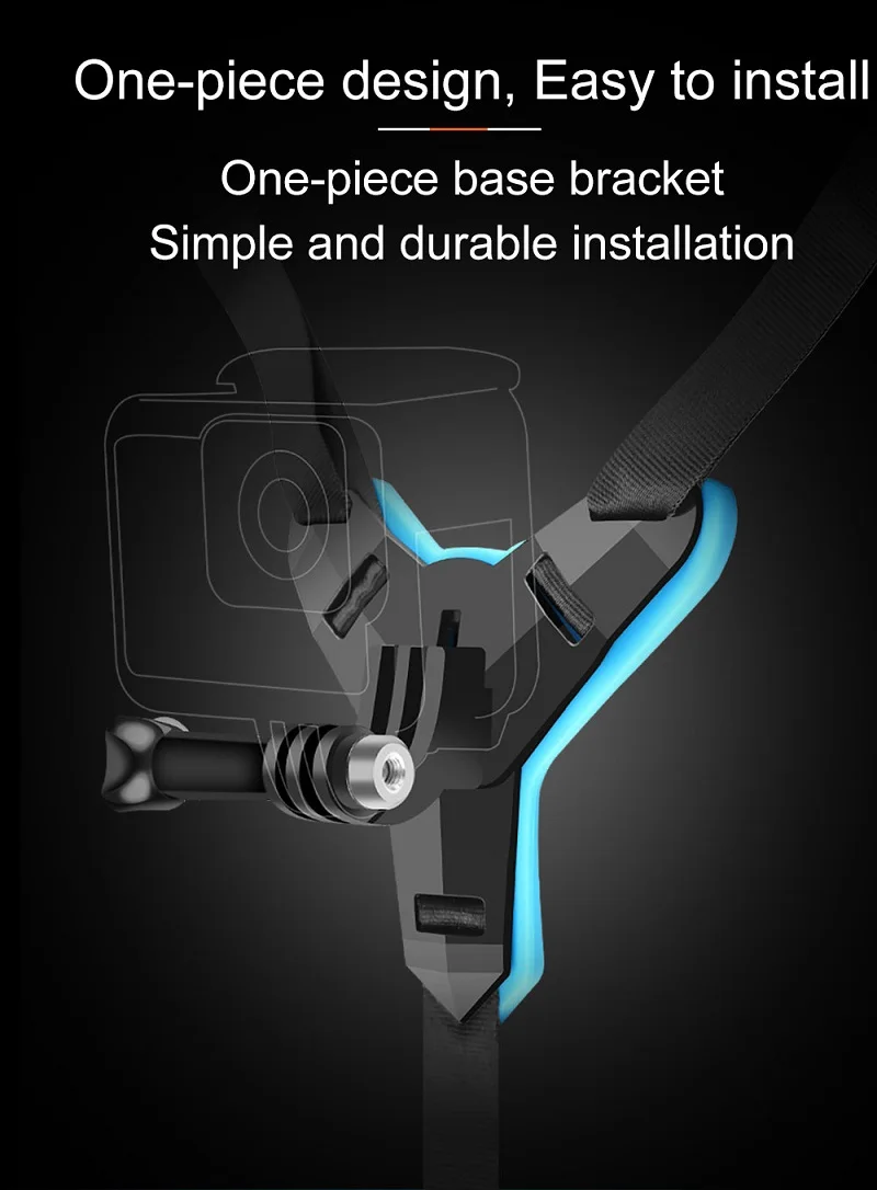 Helm Strap Halterung Kinn Ständer Halter Motorrad Action Sport Kamera Volle Gesicht Halter Zubehör Für GoPro Hero 9 8 7 6 5 4 – Detail 7