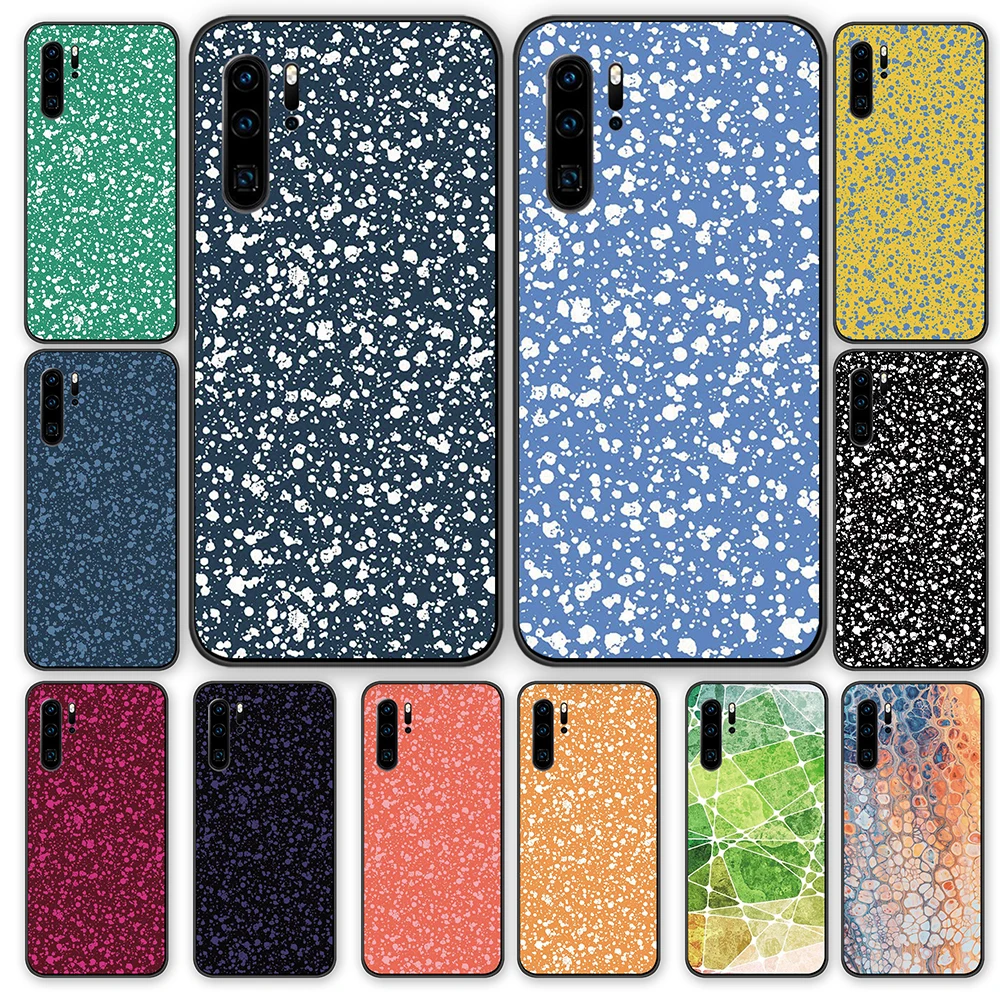 Угловые Deli цветные черные ТПУ чехлы накладки для Huawei P40 P30 P20 P10 Mate 10 20 30 Pro Lite |