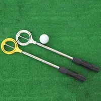 Stainless Steel Telescopic Golf Ball Retriever Retracted Pick up Scoop Picker 1