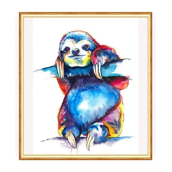 

Meian sloth Animal full square diamond 5D DIY Diamond art 3D Diamond painting Kit cross stitch diamond mosaic photo home decor