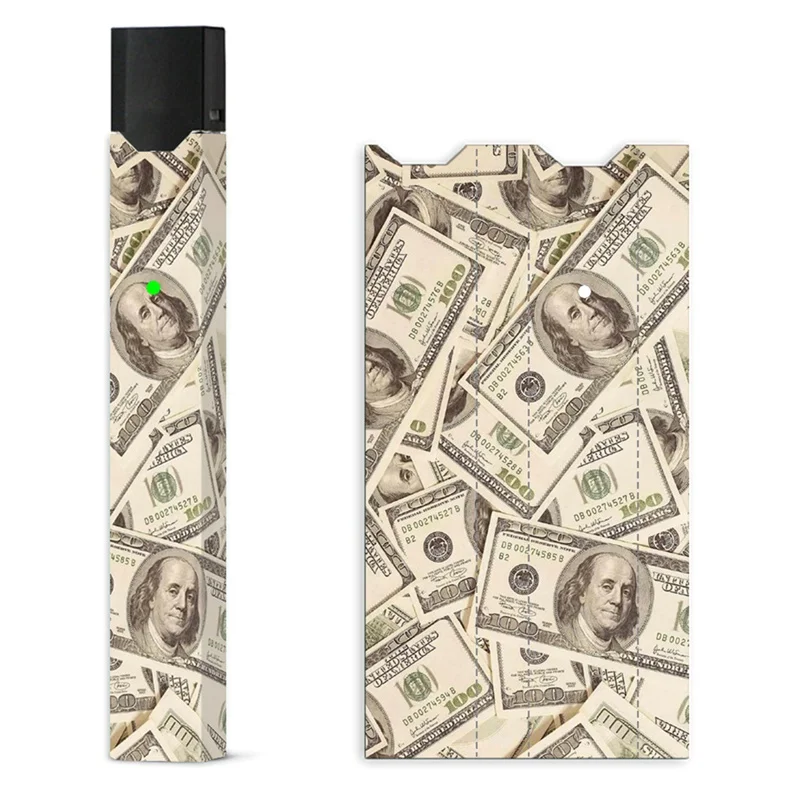 Модная наклейка для электронной сигареты JUUL с 20 узорами Vape стикер кожи s - Цвет: H16