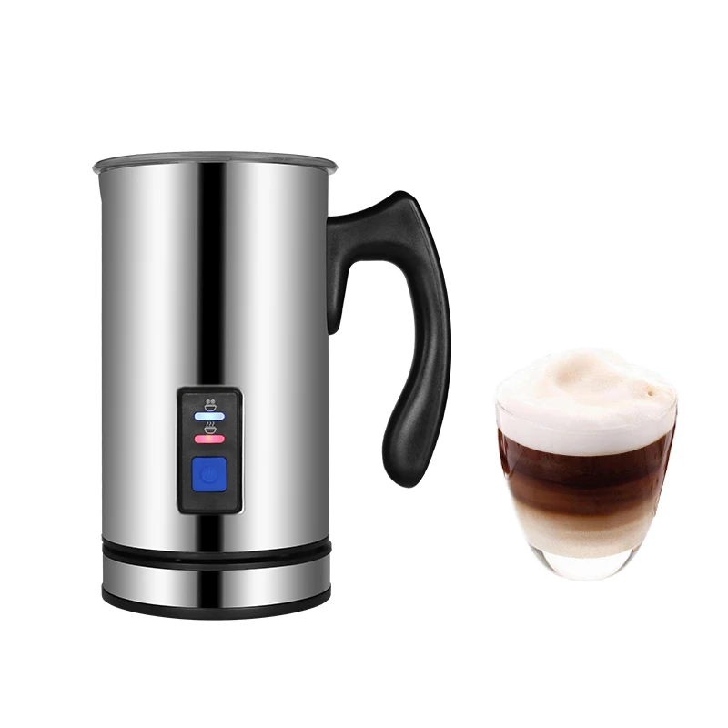 

Electric Stainless Steel Milk Frother Milk Steamer Automatic for Essperso Cappuccino Coffee Creamer Milk Heater