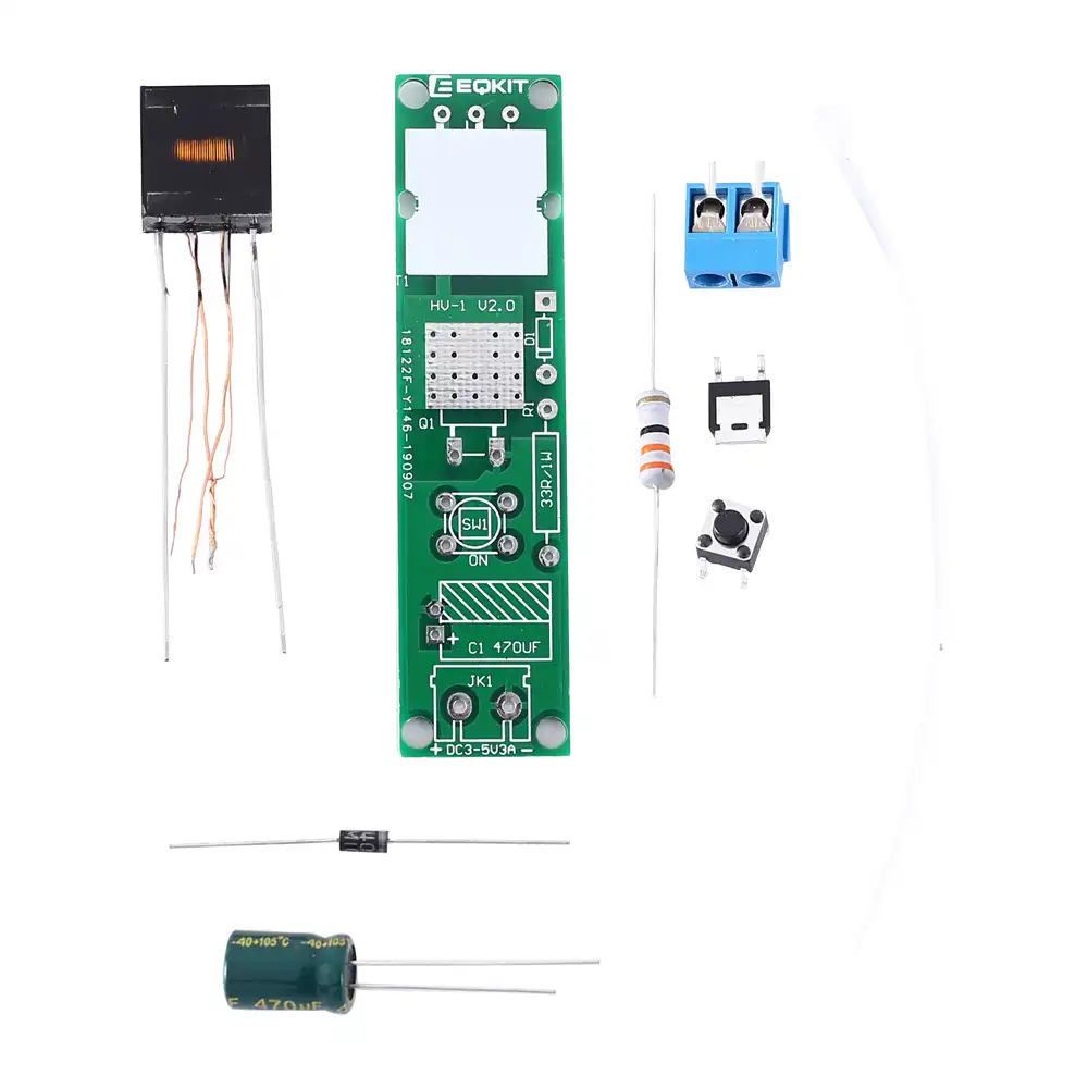 DIY Kits DC 3-5v High Voltage Igniter Kit ARC Ignition Generator Mod YRJF