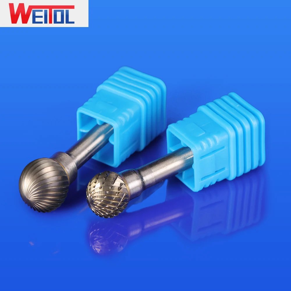 WeiTol Тип D 6 мм хвостовик вольфрамовый Карбид Фрезерный резак вращающийся