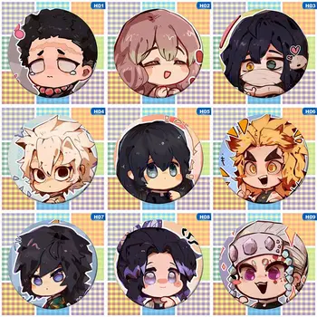

Anime Demon Slayer Cosplay Badge Cartoon Collect Backpacks Badges Button Brooch Pins