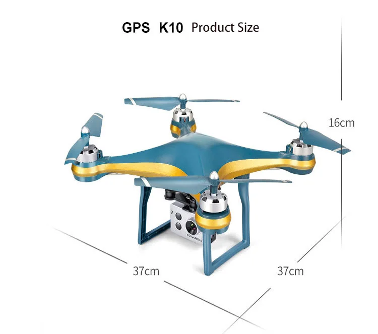 K10 четырехосный самолет Gps расположение автоматический возврат высокой четкости воздушный, БПЛА Следуйте дистанционное управление летательный аппарат Квадрокоптер Дрон