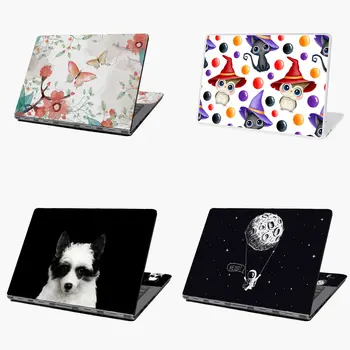 

Hoo s Cat laptop skin notebook stickers for 17 15.6 13" 14" computer cover skins for macbook Dell HP Lenovo Acer Xiaomi