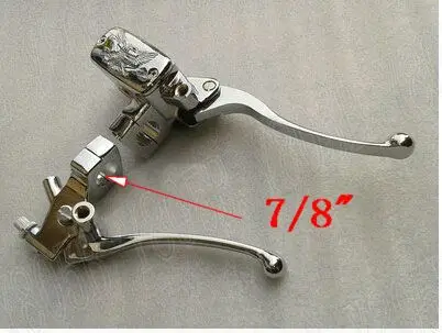 Рычаги тормозной муфты на руль 7/8 дюйма для Honda Rebel CMX 250 CA125 450 Gold Wing GL1500 GL1800 SHADOW ACE VLX