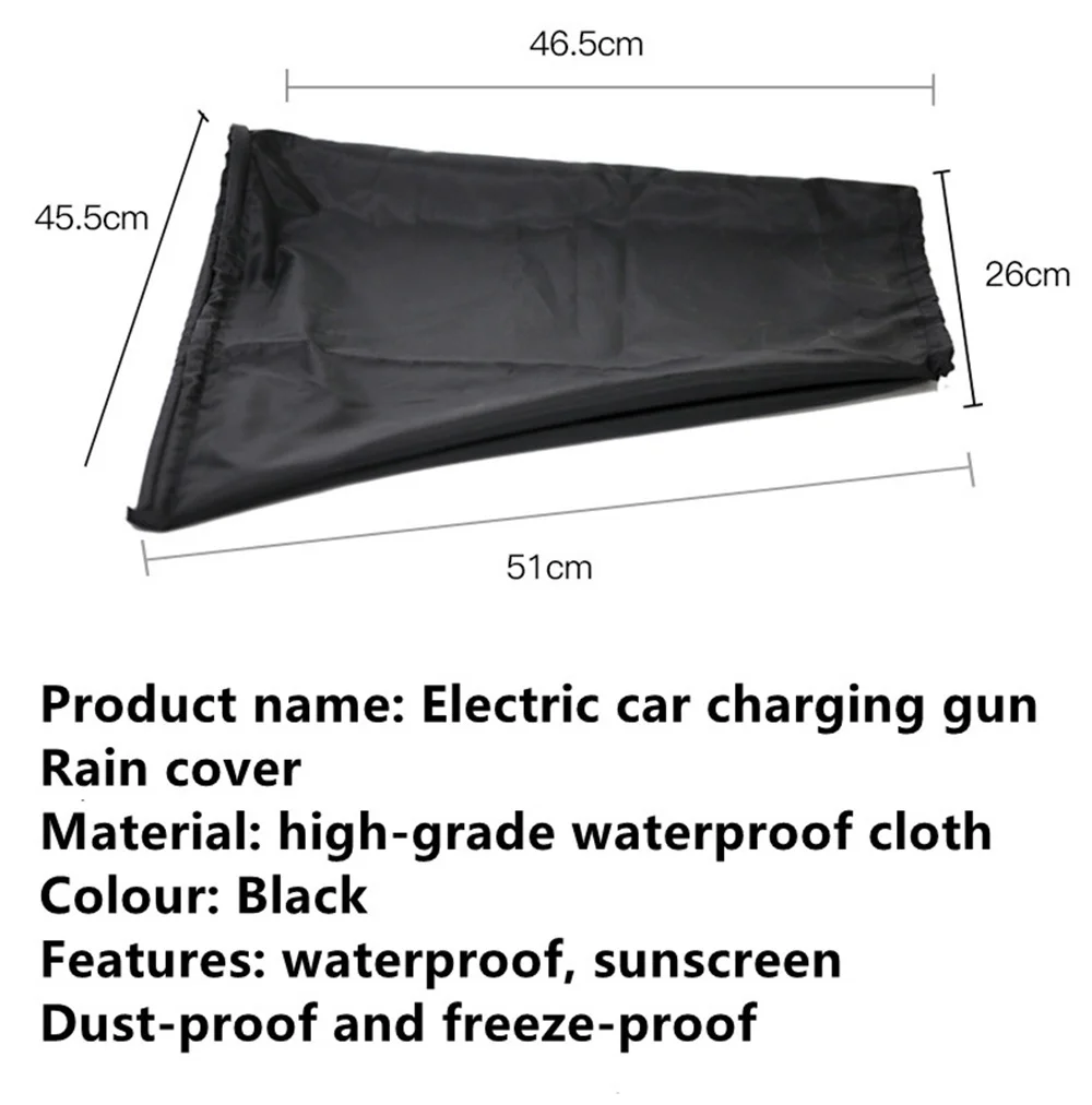 New energy vehicle charger rain cover cover for electric vehicle sunscreen charging port interface adapter plug waterproof