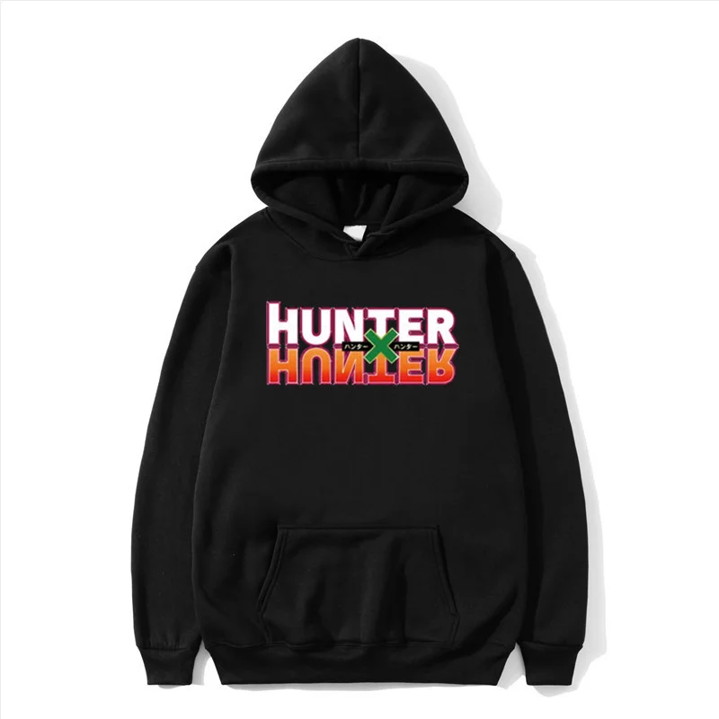 

Children Streetwear Sweatshirt Hunter x Hunter Mens Harajuku Pullover Womens Fashion Hoodies Japanese Anime Casual Couple Outfit
