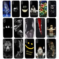 C силиконовый чехол для iphone X XS XR чехлы для iphone xs max coque бампер задняя крышка Полный 360 мягкий защитный из ТПУ