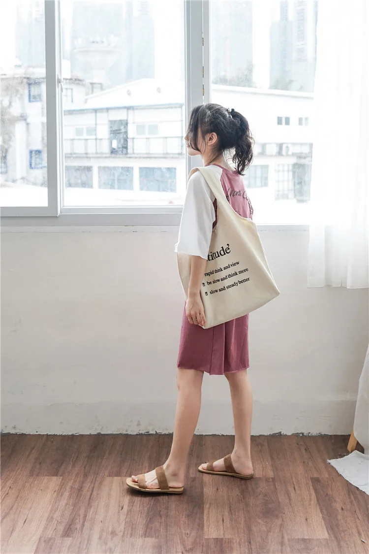 PGOLEGGY новая женская сумка на плечо, простые Стильные многократного использования холщовые сумки, оригинальные модные женские сумки, портативная эко-сумка