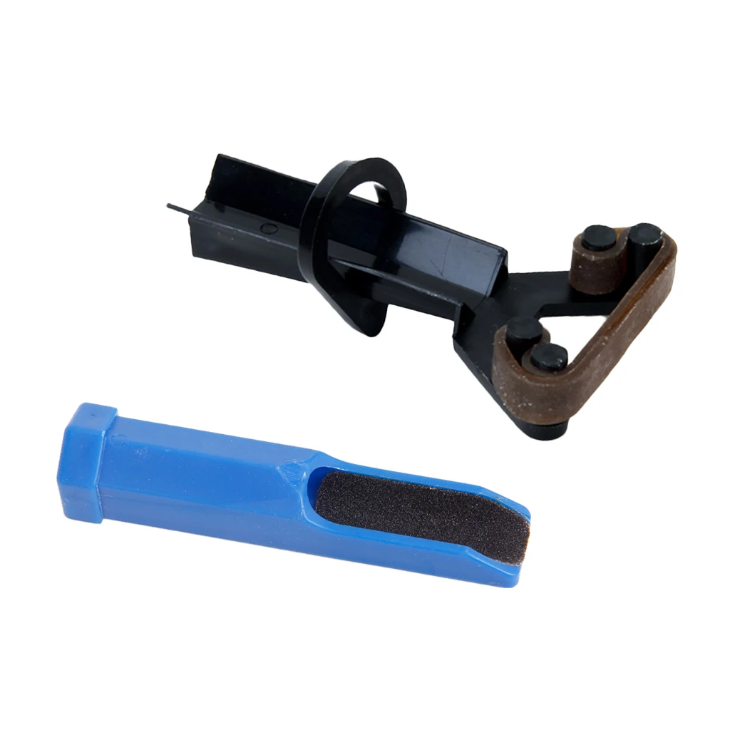 Snooker Cues Double-Side Repair Tool Leather Clip Plastic Pool Cue Tip Clamp