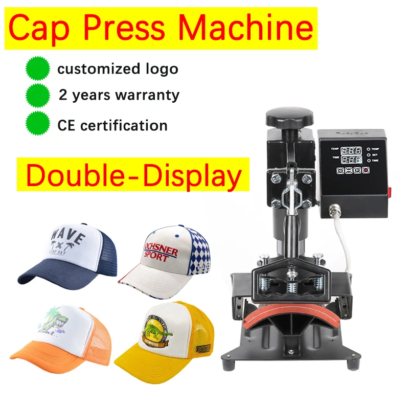 

Cap Heat Press Machine Digital Swing Away Sublimation Cap Hat Printing Heat Transfer Baseball Cap Sublimation