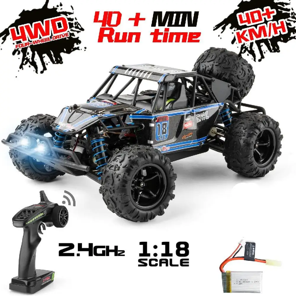 LeadingStar 1:18 RC Car Scale Remote Control Car 40+km/h High Speed Off Road Vehicle Toys RC Truck for Kids and Adults
